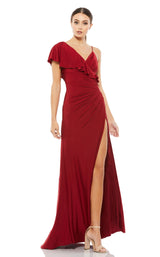 1 of 3 Mac Duggal A11257 Wine