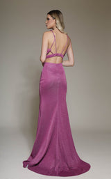 3 of 4 Modessa Couture M19001 Fuchsia