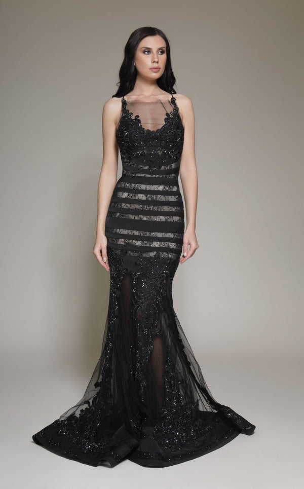 Modessa Couture M19003 Black