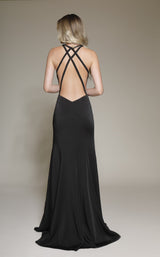 3 of 4 Modessa Couture M19045 Black