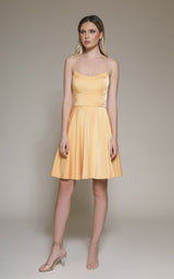 1 of 7 Modessa Couture M19046 Canary