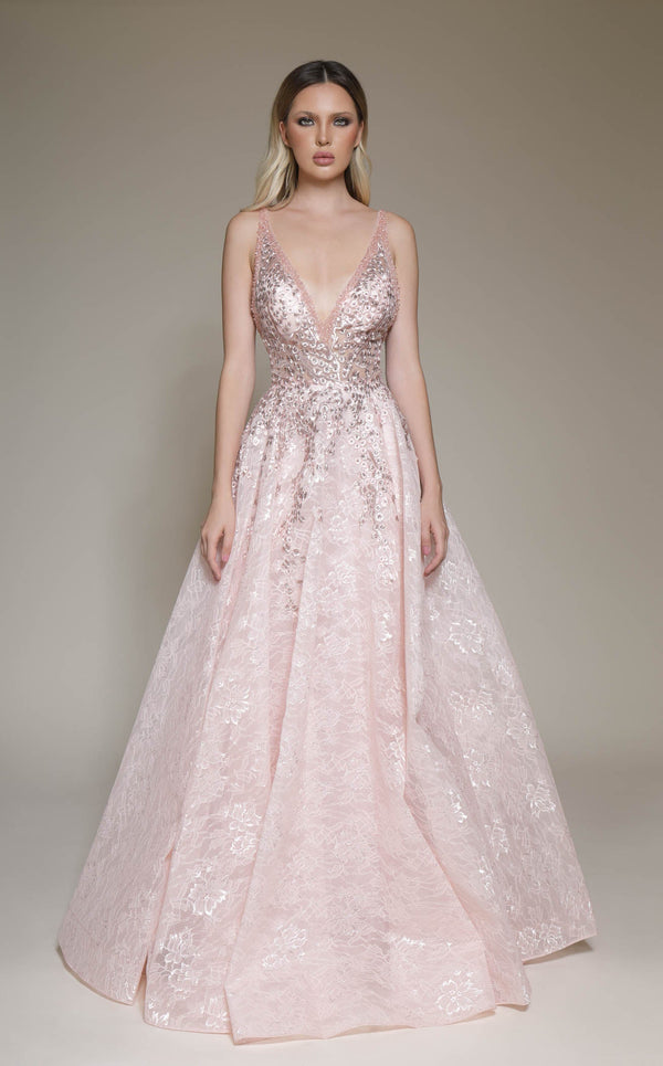 Modessa Couture M19055 Blush