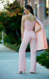 2 of 2 Modessa Couture M19104 Pink