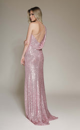 2 of 2 Modessa Couture M19113 Pink