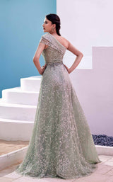 3 of 3 Modessa Couture M20360 Frosty-Green