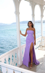 3 of 4 Modessa Couture M20365 Lavender