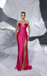 7 of 11 Modessa Couture M24606 Fuchsia