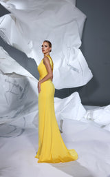 4 of 6 Modessa Couture M24621 Yellow