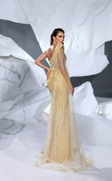 7 of 9 Modessa Couture M24643 Gold-Yellow