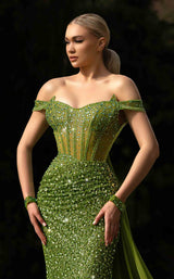 6 of 11 Modessa Couture M24651 Green