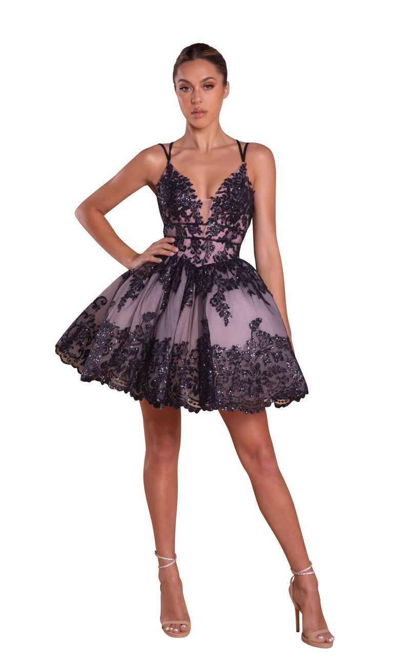 Portia and Scarlett PS21007 Black-Blush