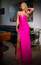 1 of 10 Rachel Allan 70488 Hot Pink