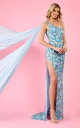 1 of 5 Rachel Allan 70556 Powder Blue