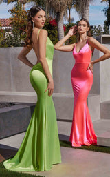 2 of 4 LaDivine SE016 Neon-Green&Neon-Fuchsia