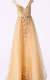 6 of 7 Jovani JVN46081 Gold