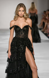 5 of 8 Sherri Hill 55500 Black