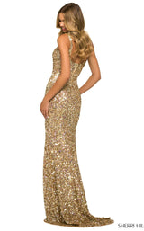 2 of 2 Sherri Hill 55512 Gold