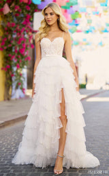 1 of 2 Sherri Hill 55972 Dress Ivory