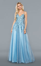 1 of 3 Stella Couture 21036 Sky-Blue