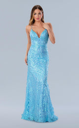 3 of 4 Stella Couture 24195 Blue