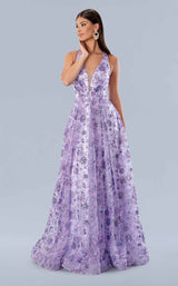 1 of 3 Stella Couture 24207 Lilac