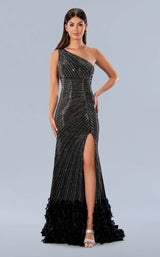 1 of 2 Stella Couture 24224 Black