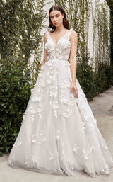 1 of 2 Andrea and Leo A1042W Off-White