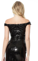 6 of 6 Jovani 63636 Black