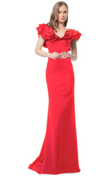 9 of 12 Jovani 68793 Red