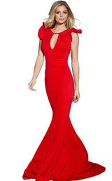 1 of 4 Jovani 51933 Red