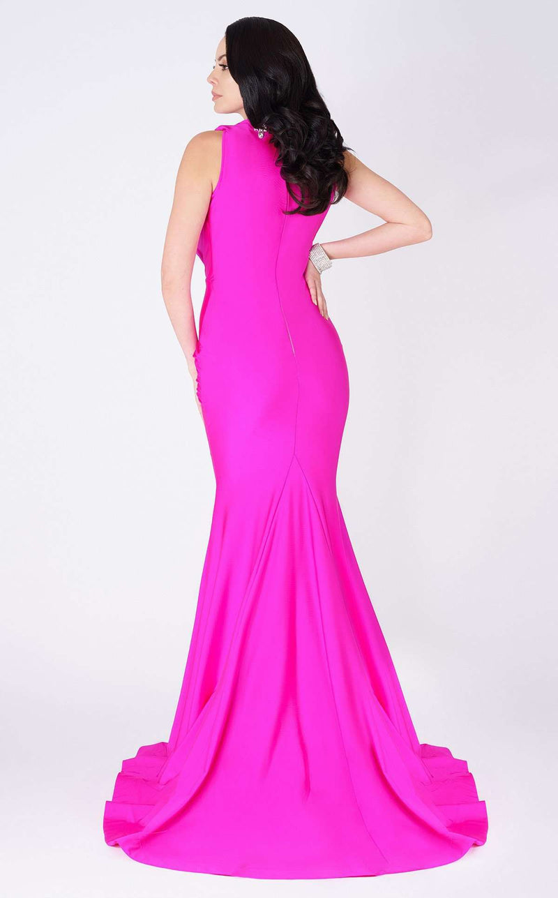 MNM Couture L0001 Dark Pink