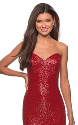 6 of 8 La Femme 28229 Red