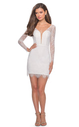 1 of 8 La Femme 28233 White