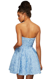 5 of 12 Sherri Hill 53002 Light-Blue