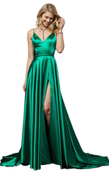 1 of 5 Sherri Hill 52119 Emerald