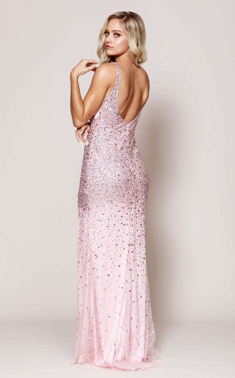 Glitz and Glam GG793 Dress Blush