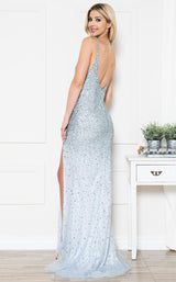 5 of 5 Glitz and Glam GG793 Dress Baby Blue