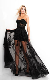 3 of 12 Jovani 02845 Black