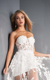 8 of 12 Jovani 02845 Ivory