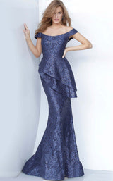 1 of 2 Jovani 02911 Navy