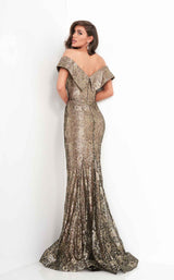 3 of 4 Jovani 02920 Black-Gold