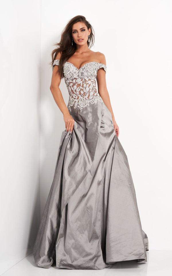 Jovani 03369 Dress Grey