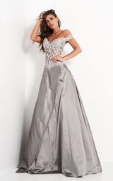 2 of 6 Jovani 03369 Dress Grey