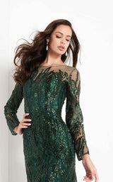 4 of 6 Jovani 03936 Dark-Green