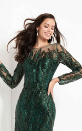 5 of 6 Jovani 03936 Dark-Green