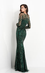 3 of 6 Jovani 03936 Dark-Green