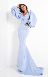 1 of 6 Jovani 04371 Light Blue