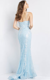 8 of 16 Jovani 05752 Dress Light Blue