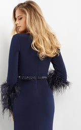 4 of 4 Jovani 06542 Navy