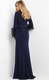 2 of 4 Jovani 06542 Navy